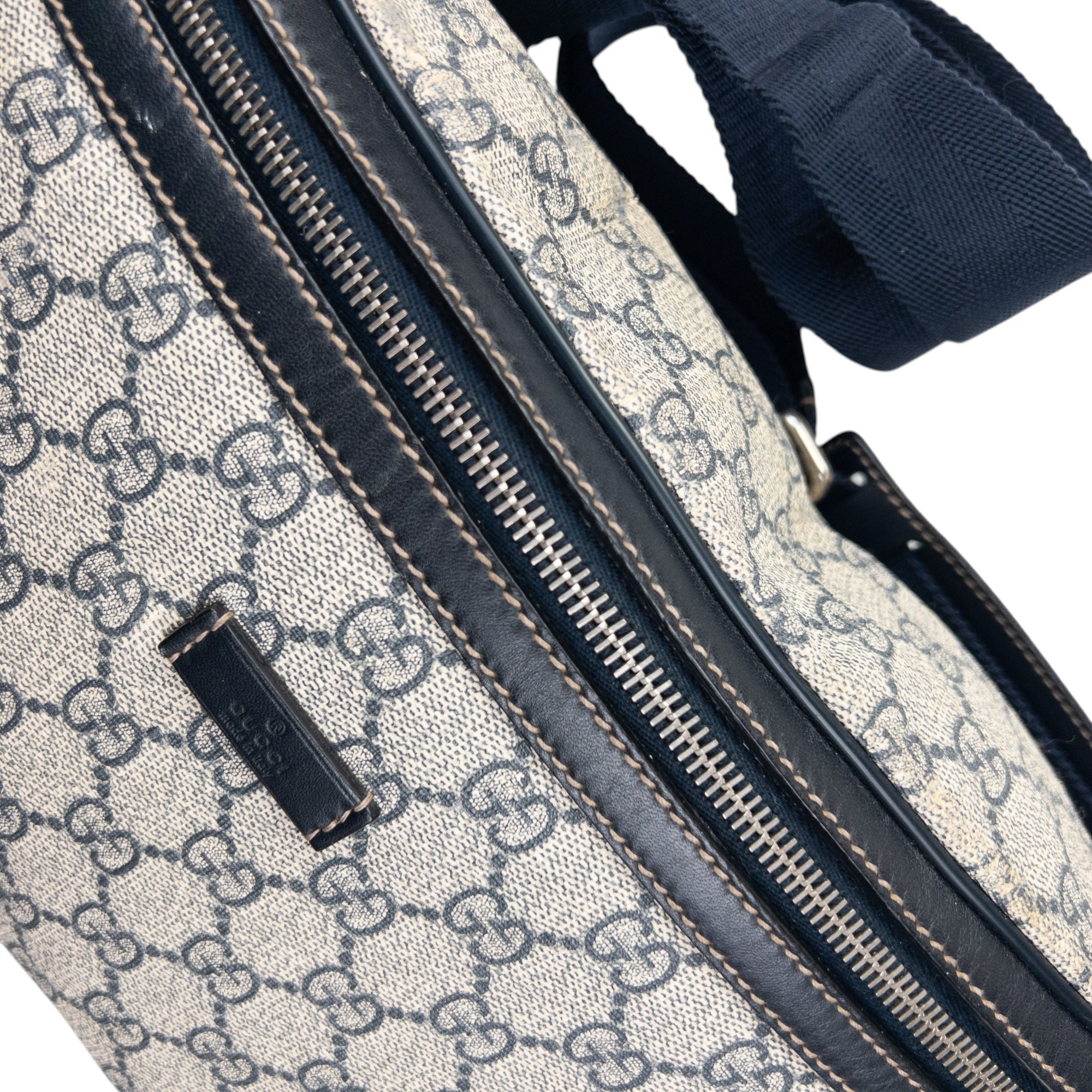 Vintage Gucci Monogram Crossbody Bag