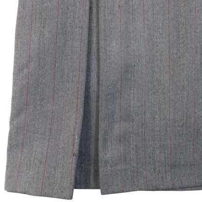 Vintage 90s Burberry Pleated Skirt in grey, photo 6