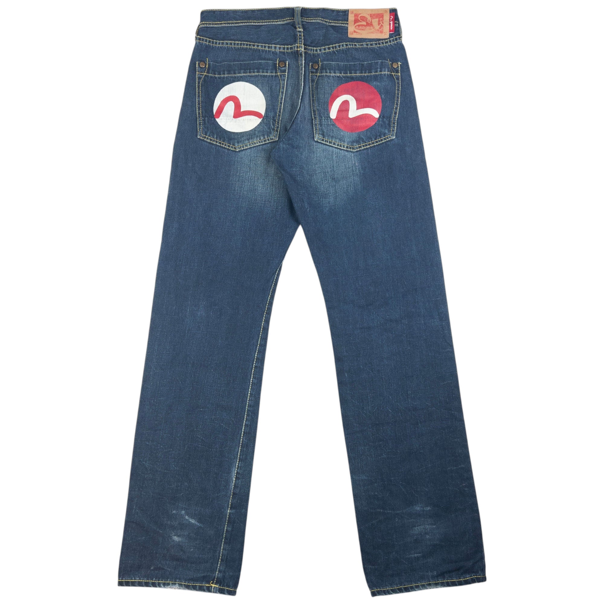 Vintage Evisu Double Gull Japanese Denim Jeans Size W31