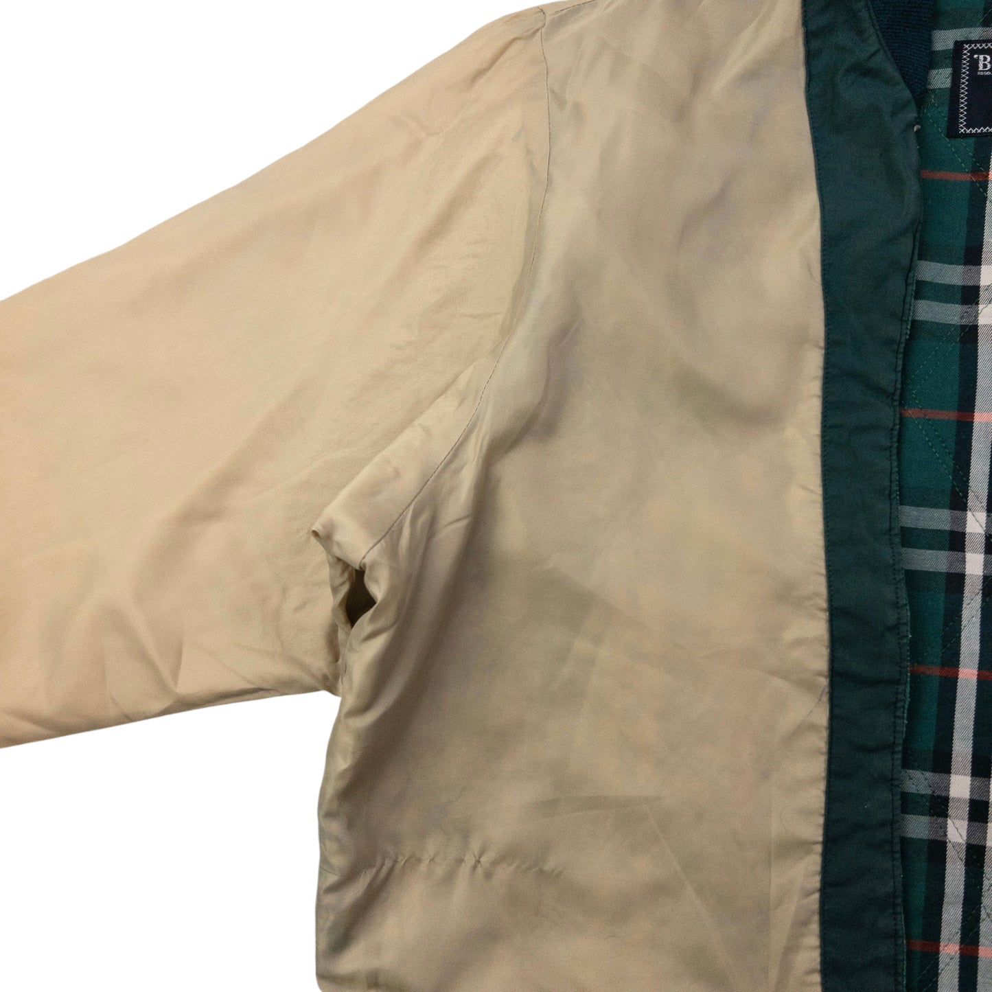 Vintage 90s Burberry Nova Check Lined Cropped Jacket Womens Size S