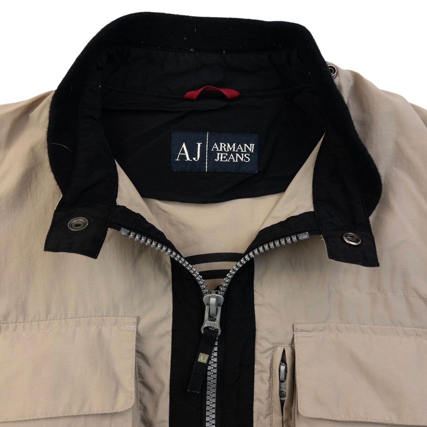 Vintage 2000s Armani Jeans Zip Up Jacket Size M