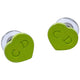 Vintage 2000s Dior By John Galliano Heart Stud Earrings