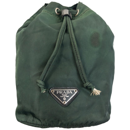 Vintage 2000s Prada tasje met trekkoord