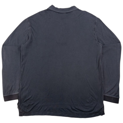 Vintage Stone Island Long Sleeve Polo Shirt Size M