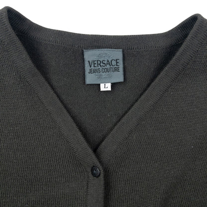 Vintage 2000s Versace Jeans Couture Cardigan Womens Size L