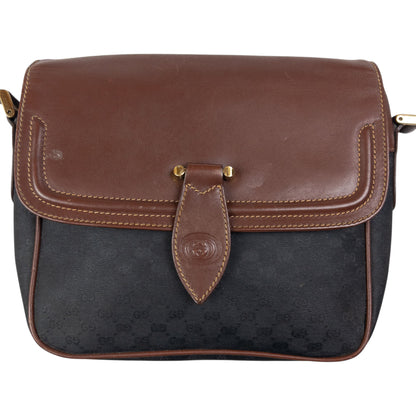 Vintage Gucci Monogram Crossbody Bag