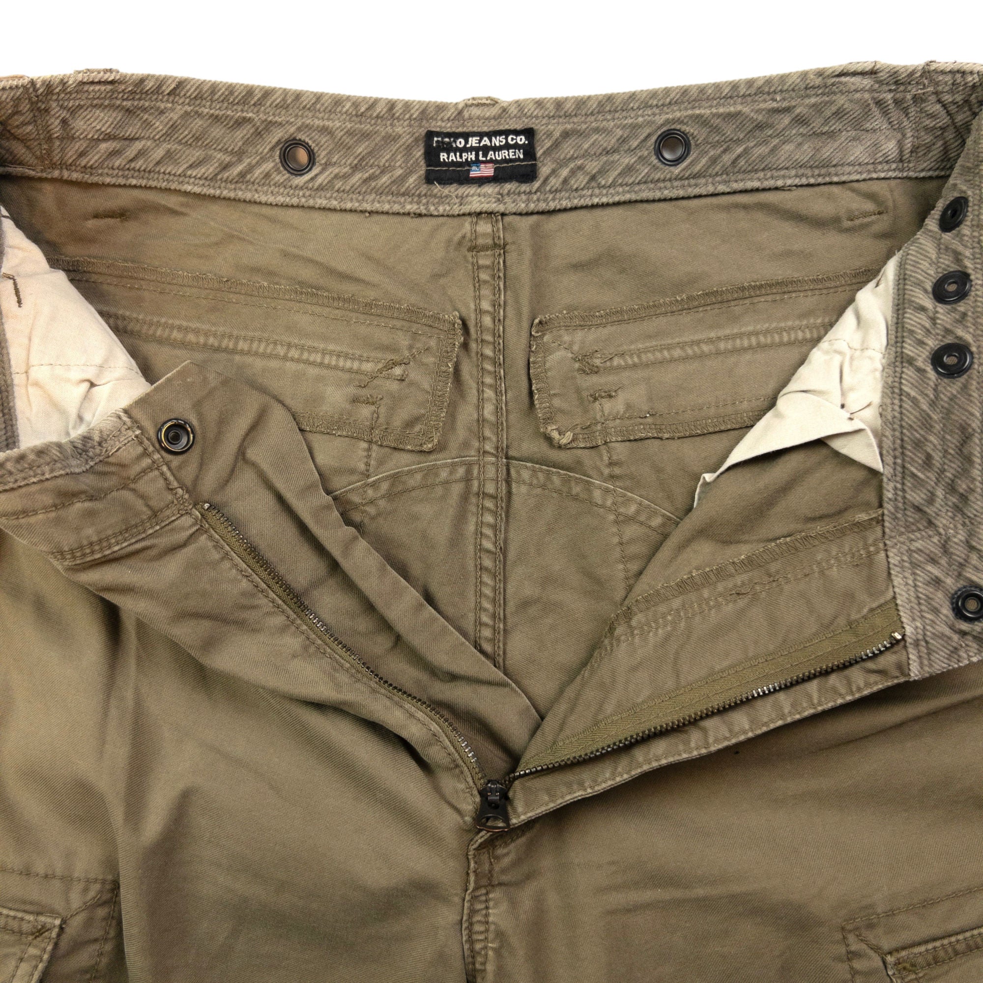 Vintage Ralph Lauren Polo Jeans Cargo Trousers Size W32