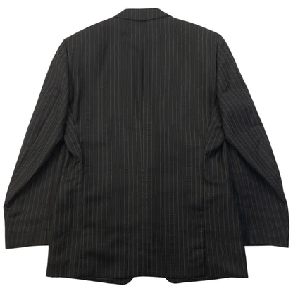 Vintage 2000s Versace Classic V2 Pinstripe Jacket & Trousers Suit Set Size XL