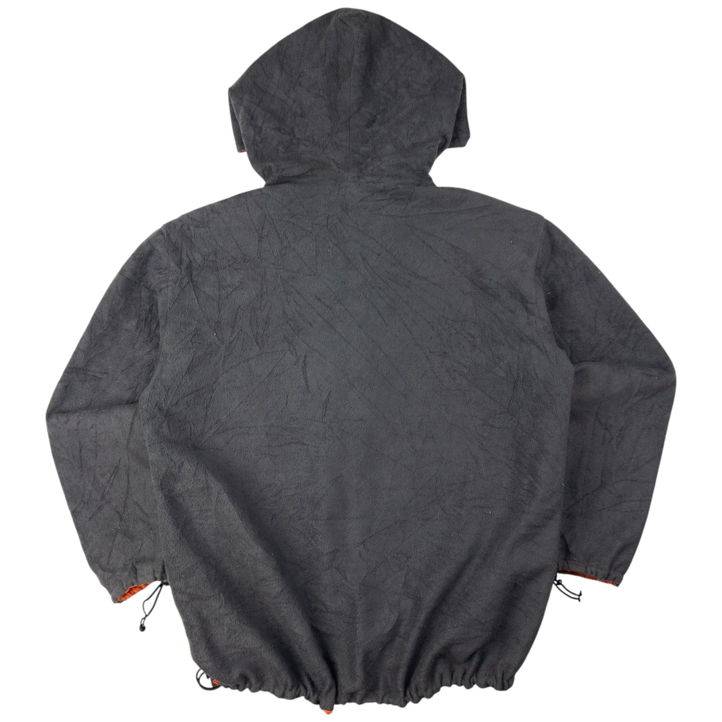 Vintage PPFM Reversible Zip Up Fleece Jacket Size L