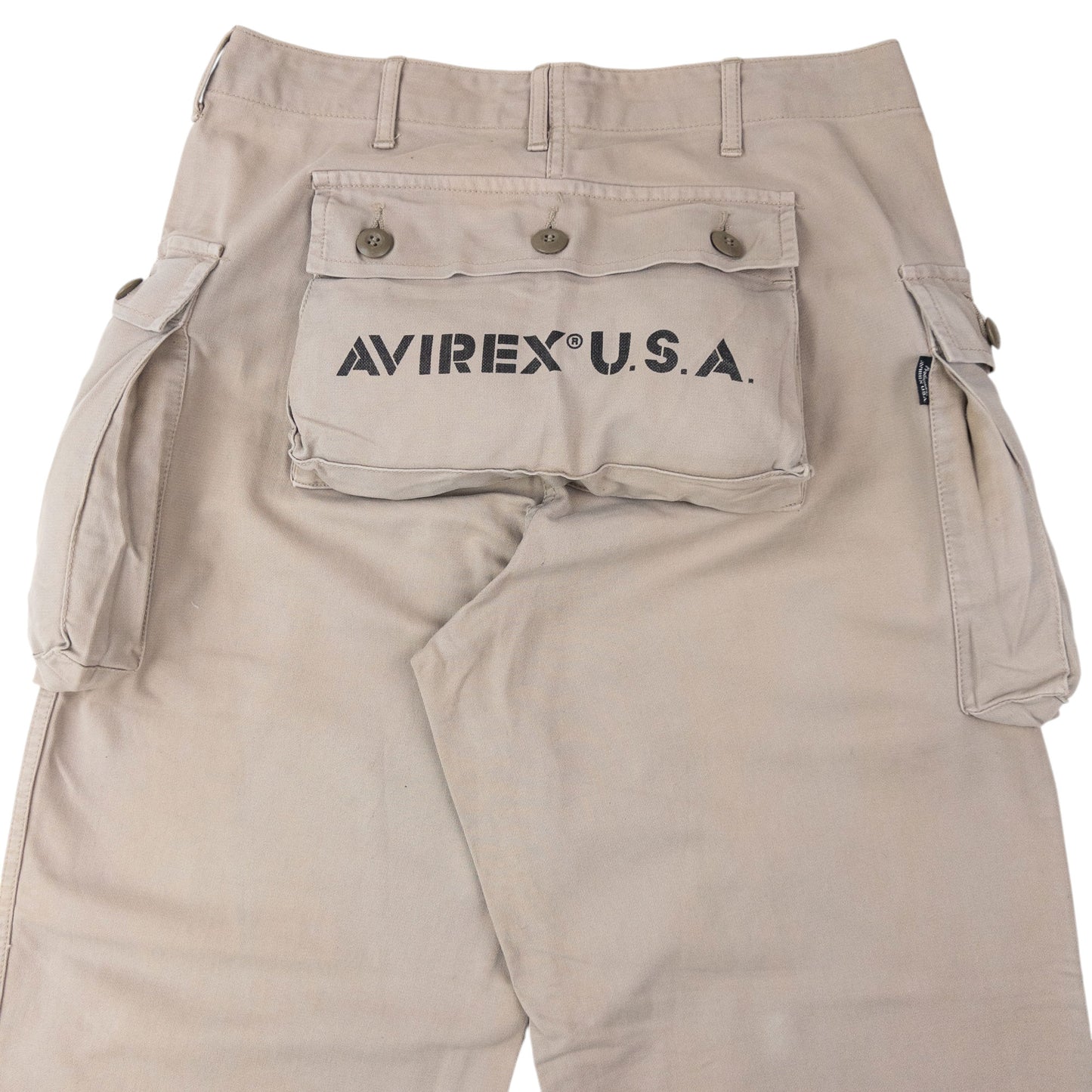 Vintage 2000s AVIREX Cargo Pocket Trousers Size W31