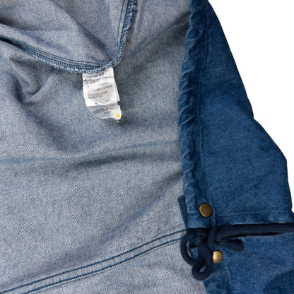 Vintage Ne-Net By Issey Miyake Zip Up Denim Jacket Size L