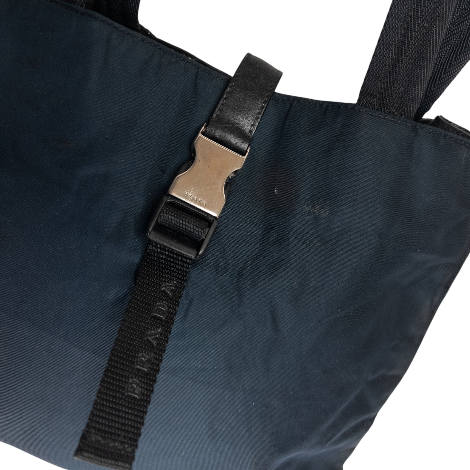 Vintage Prada Buckle Shoulder Bag