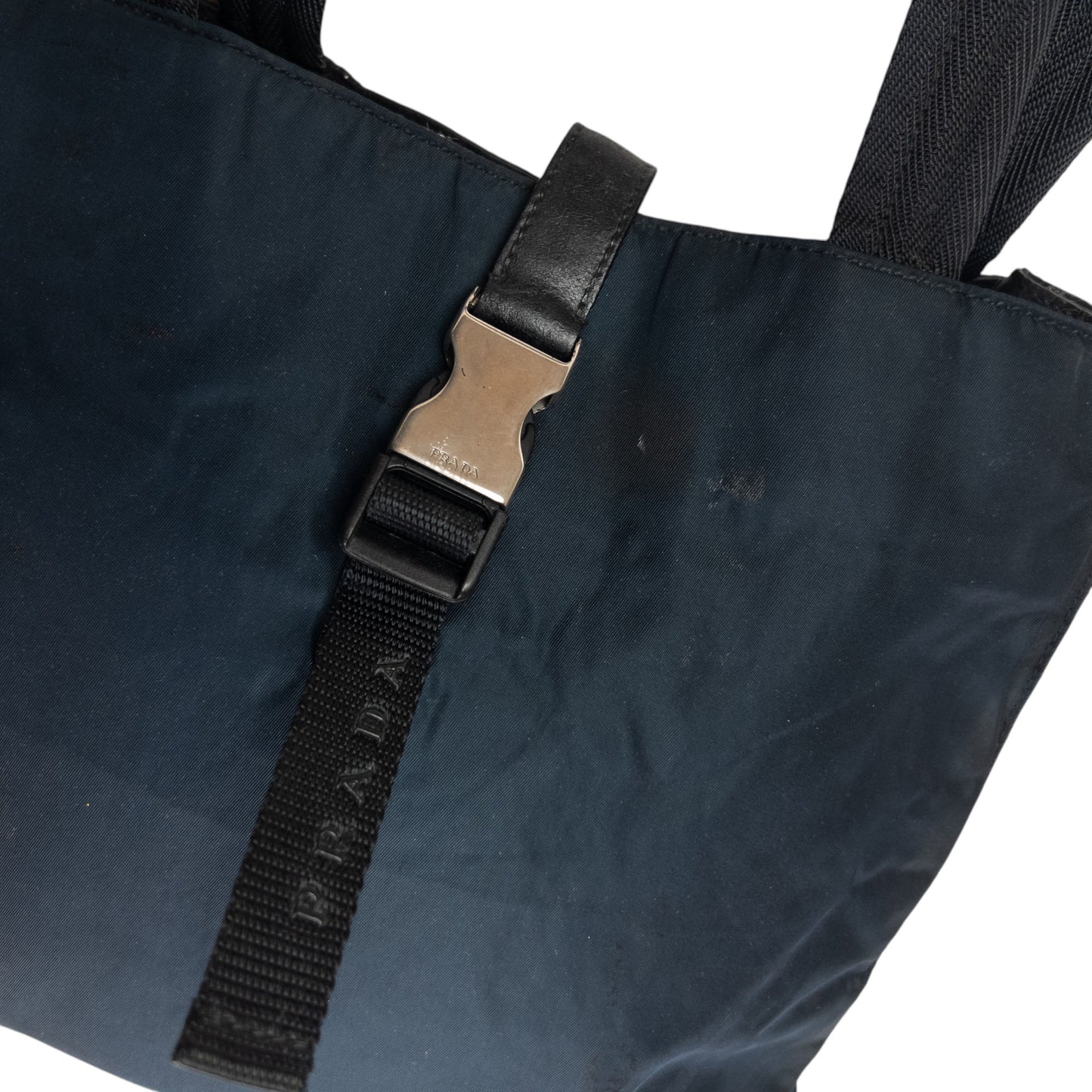 Vintage Prada Buckle Shoulder Bag