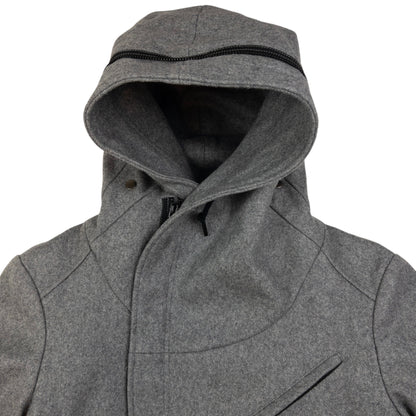 Vintage Katharine Hamnett Asymmetric Zip Hood Jacket Size S