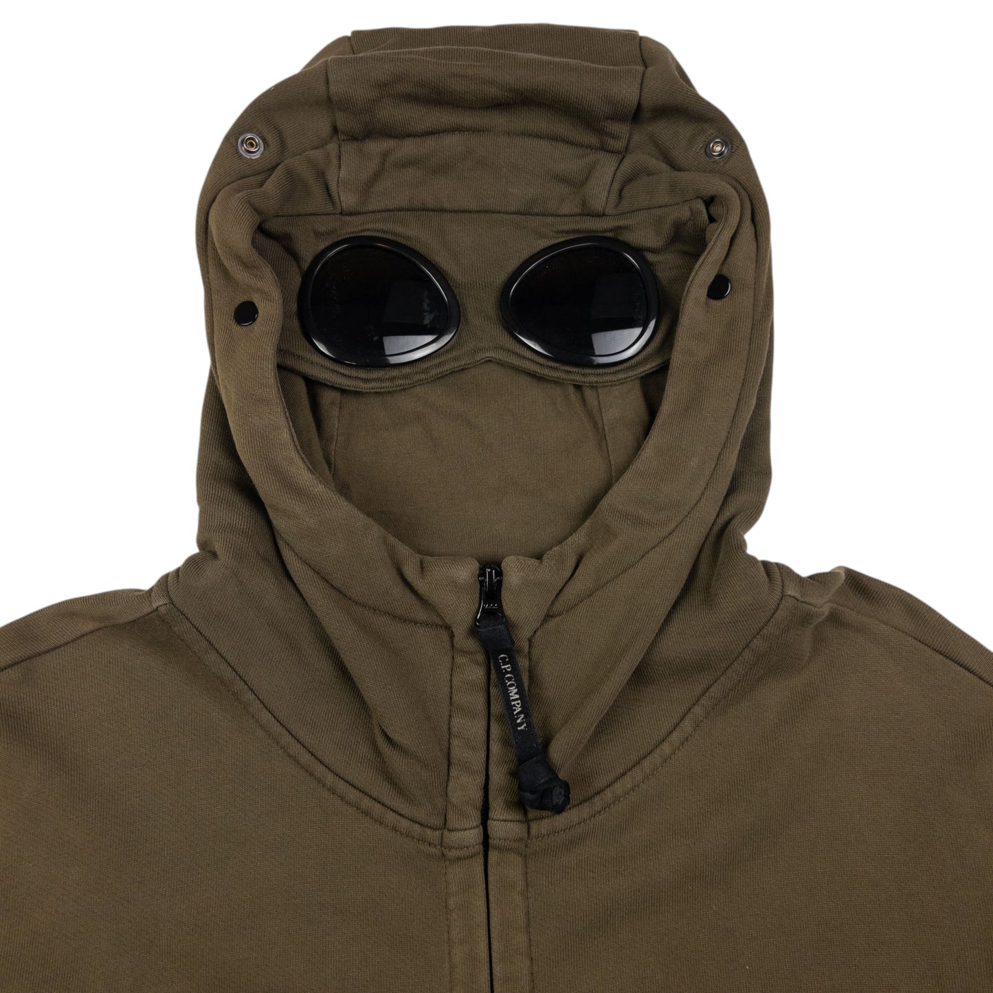 Vintage CP Company Goggle Hood Zip Up Hoodie Size M
