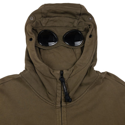 Vintage CP Company Goggle Hood Zip Up Hoodie Size M
