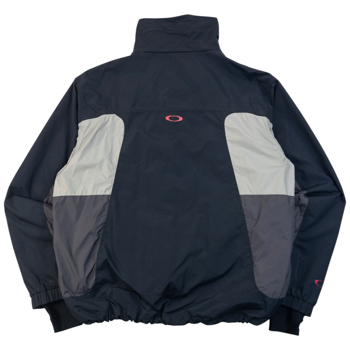 Vintage 90s Oakley Nitro Fuel Zip Up Snowboarding Jacket in navy, photo 2