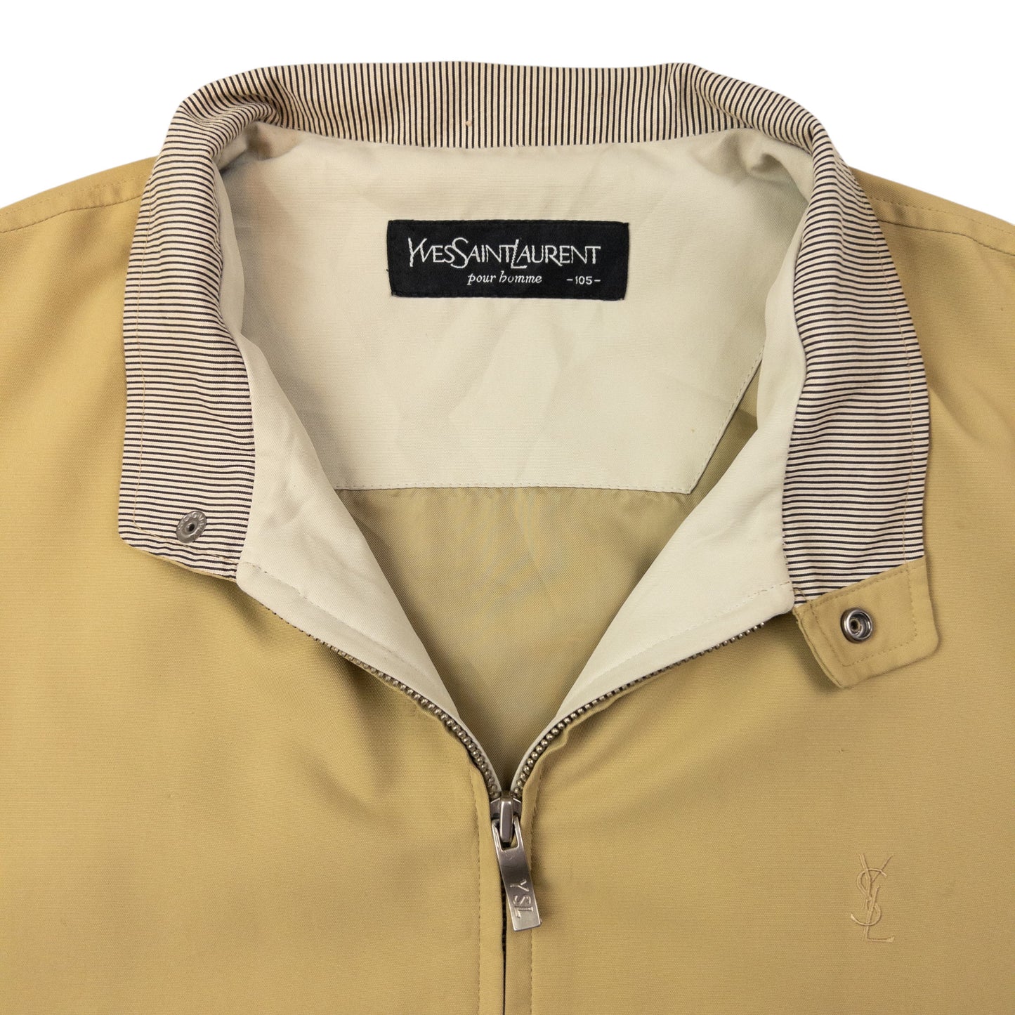 Vintage YSL Yves Saint Laurent Harrington Jacket Size L