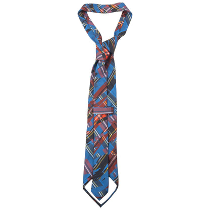Vintage 2000s Vivienne Westwood Tartan Silk Tie