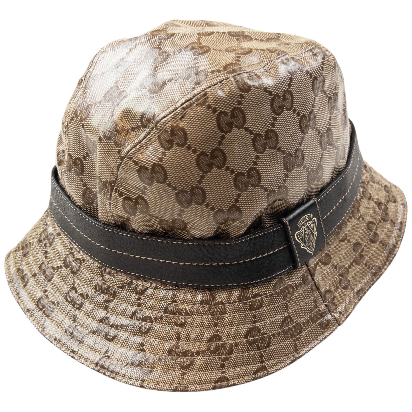 Vintage 2000s Gucci By Tom Ford Monogram Bucket Hat Size L