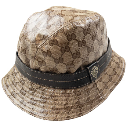 Vintage 2000s Gucci By Tom Ford Monogram Bucket Hat Size L