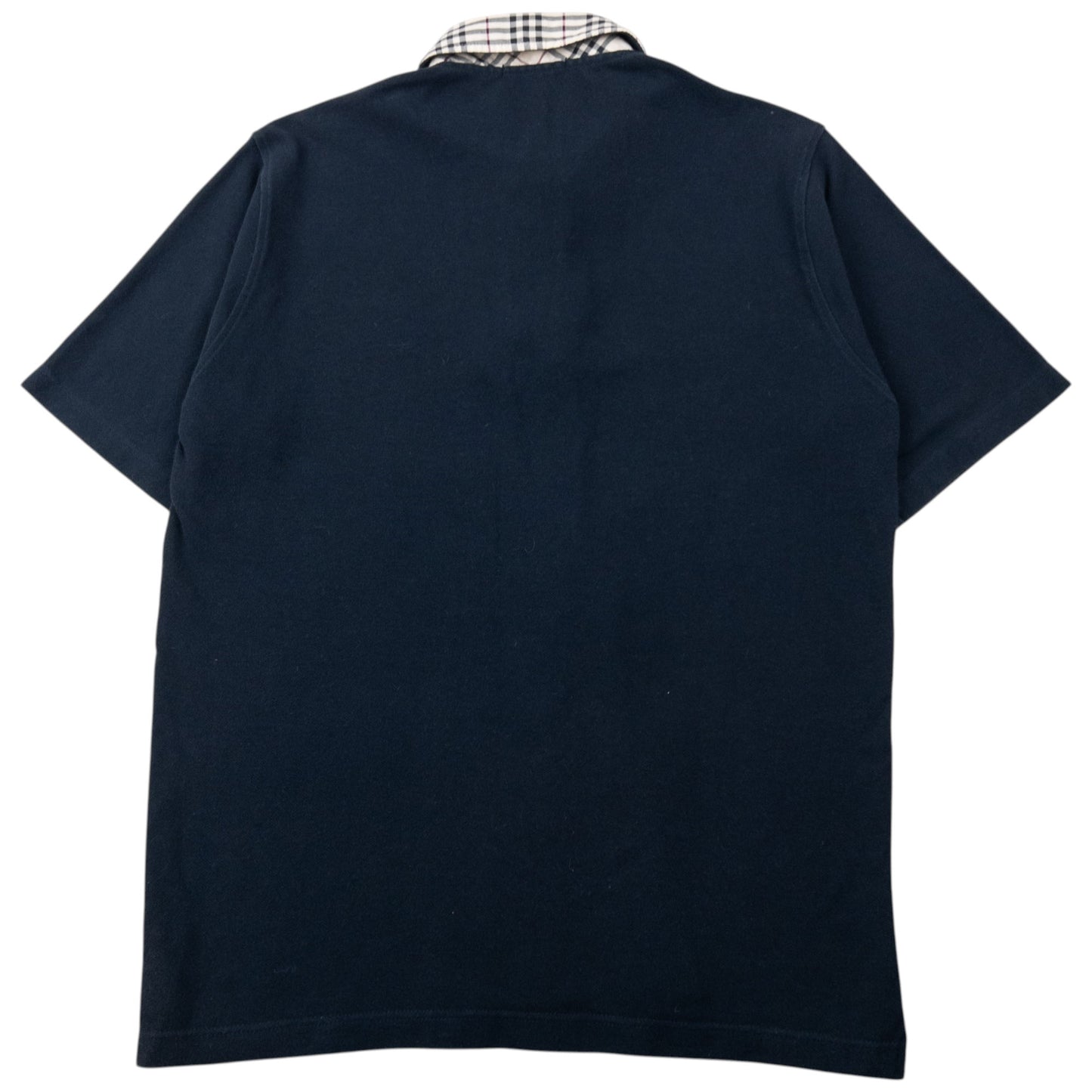 Vintage 2000s Burberry Nova Check Collar Polo Shirt Size S
