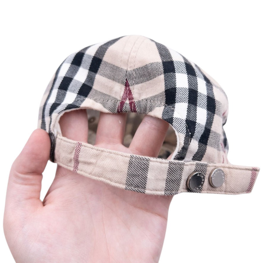 Vintage Burberry Nova Check Hat