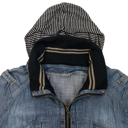 Vintage 2000s PPFM Lightweight Denim Jacket Size S