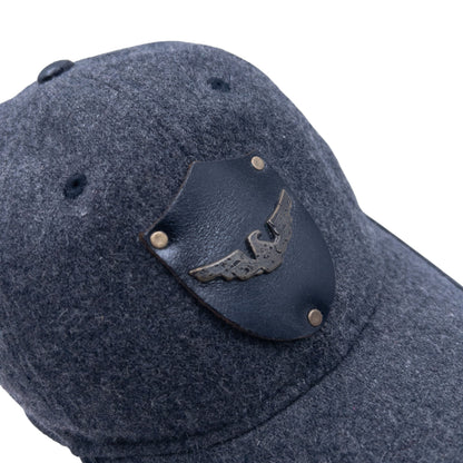 Vintage Armani Jeans Leather Logo Hat