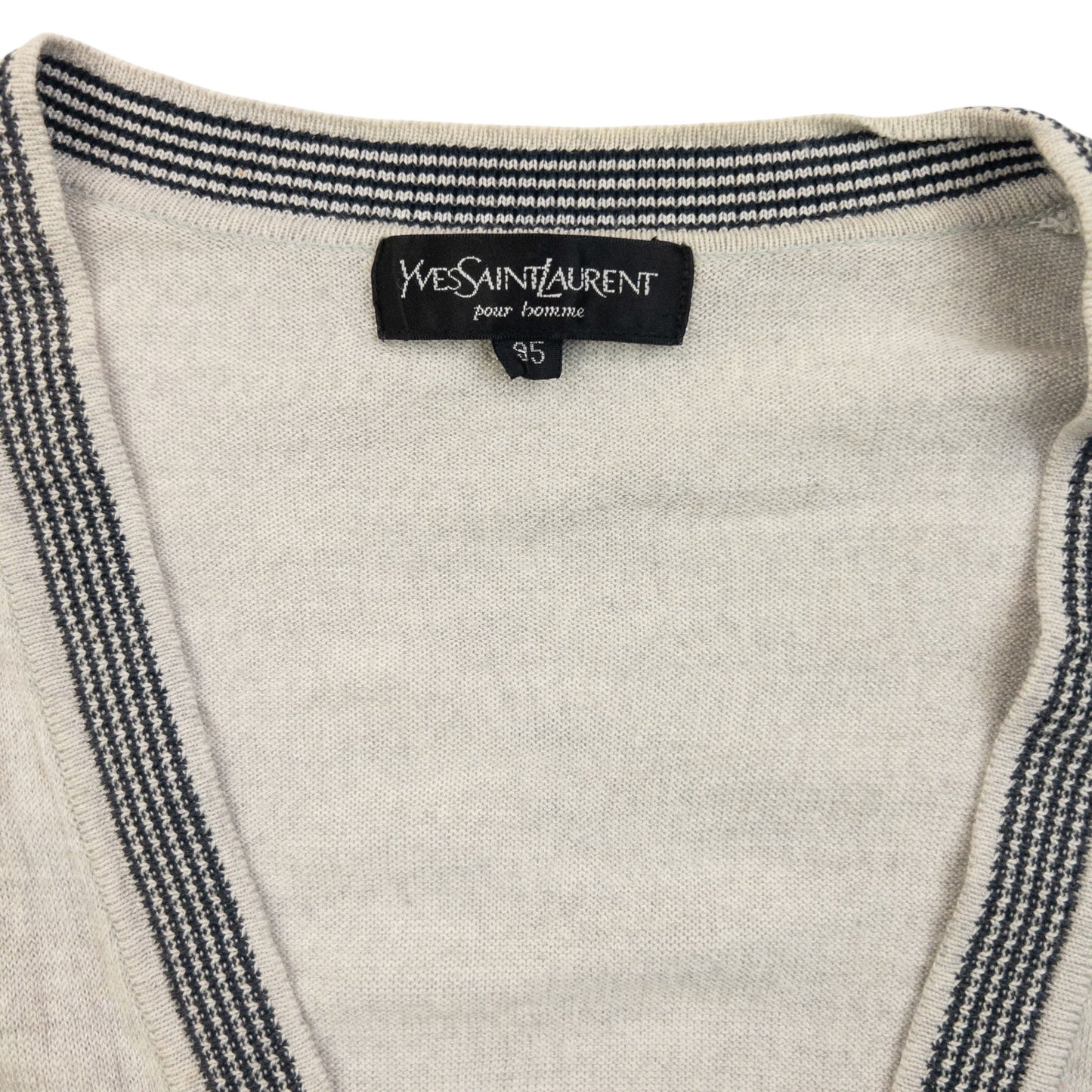 Vintage 90s YSL Yves Saint Laurent Lightweight Cardigan Size S