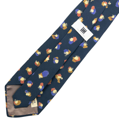 Vintage 90s Issey Miyake Pattern Silk Tie