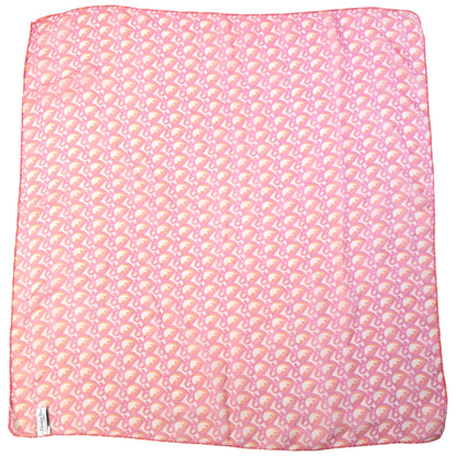 Vintage 2000s Dior Monogram Sheer Silk Scarf