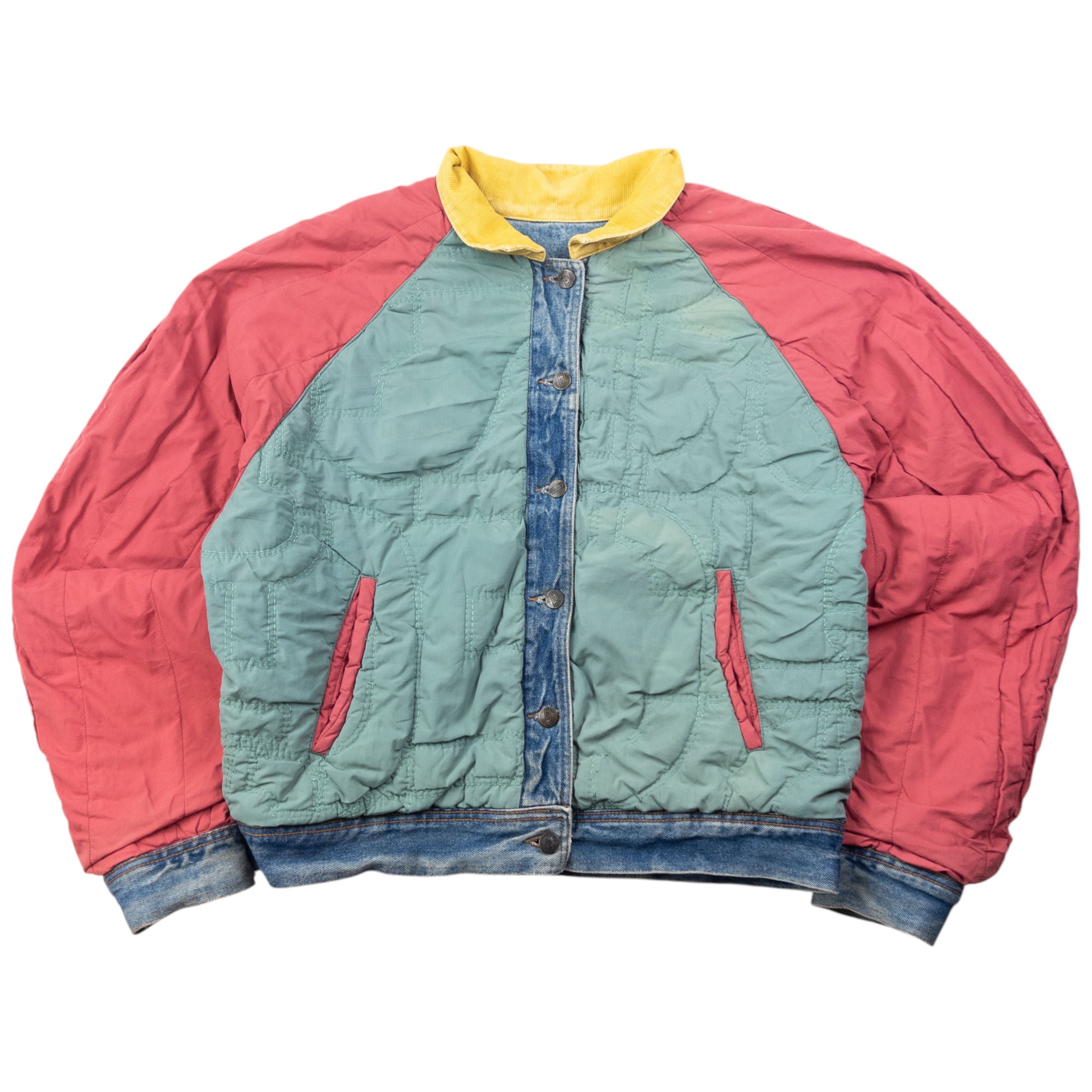 Vintage 80s Marithe + Francois Girbaud CLOSED Reversible Denim Jacket Size M