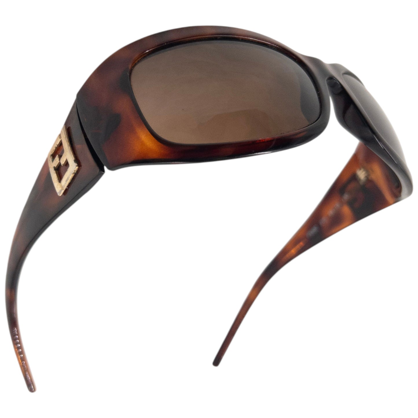 Vintage 2000s Fendi Tortoise Shell Sunglasses