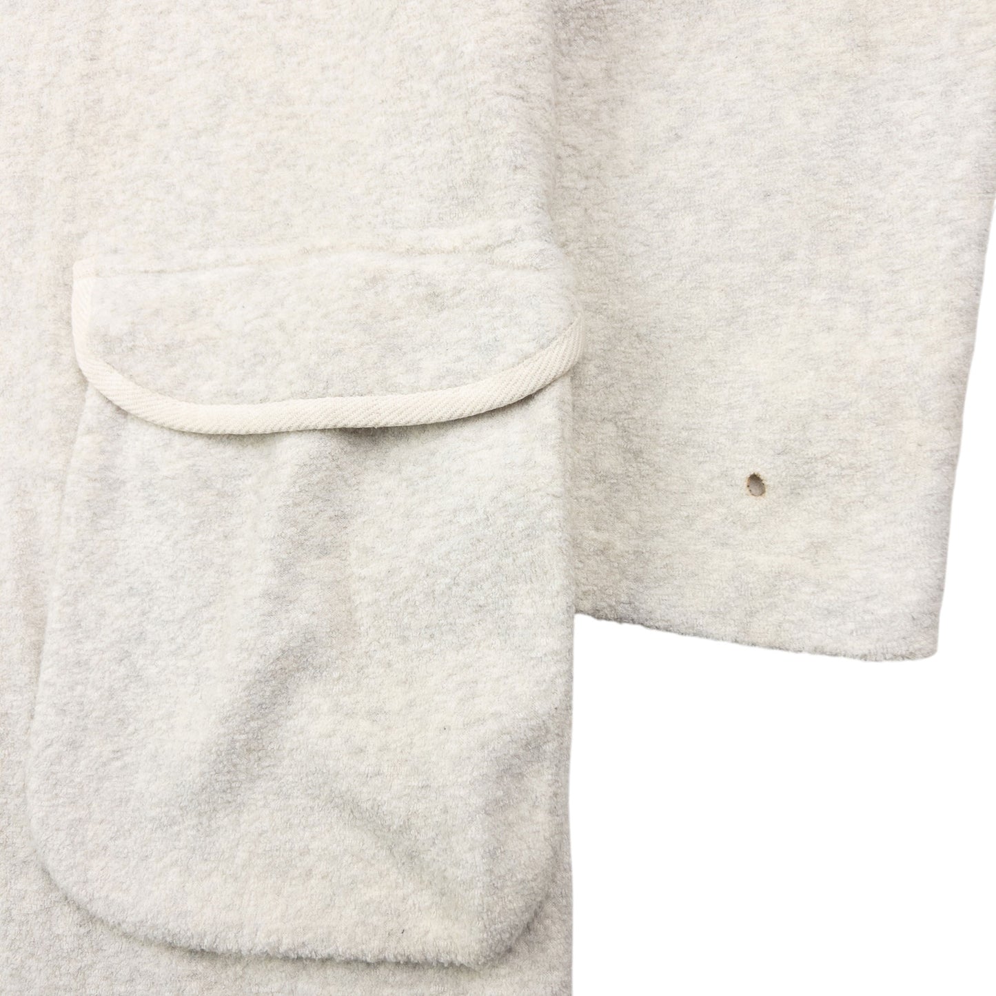 Vintage 90s Yohji Yamamoto Zip Up Fleece Jacket Size L