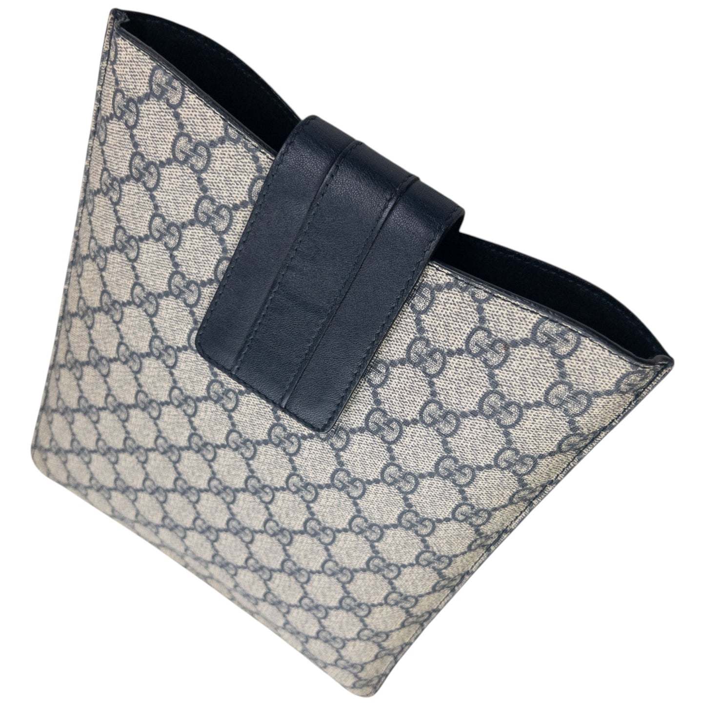 Vintage Gucci Monogram Leather Tablet Sleeve Case