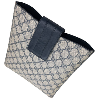 Vintage Gucci Monogram Leather Tablet Sleeve Case