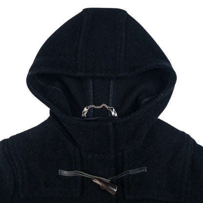 Vintage Burberry Wool Duffle Jacket Womens Size M