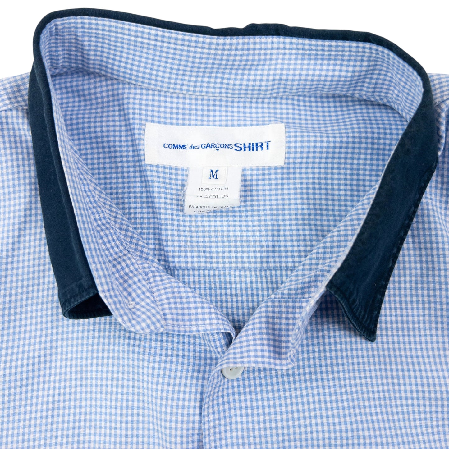 Vintage Comme Des Garçons SHIRT Long Sleeve Button Up Shirt Size M