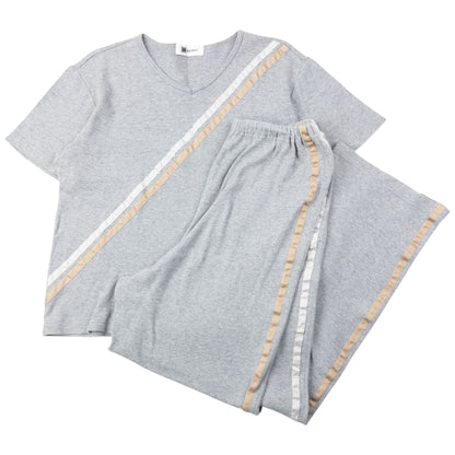 Vintage 90s Issey Miyake T Shirt & Bottoms Pyjama Set Womens Size L