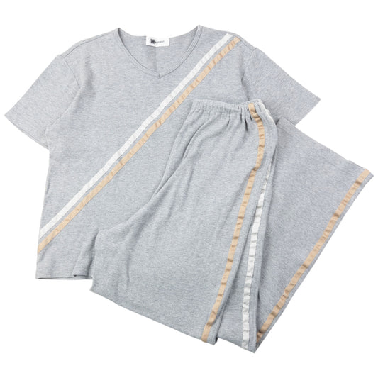 Vintage 90s Issey Miyake T Shirt & Bottoms Pyjama Set Womens Size L