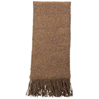 Vintage Burberry Wool Tassel Scarf