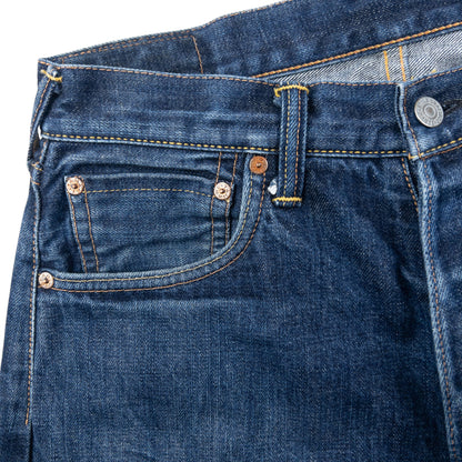 Vintage 90s Evisu Painted Daicock Japanese Denim Jeans Size W31
