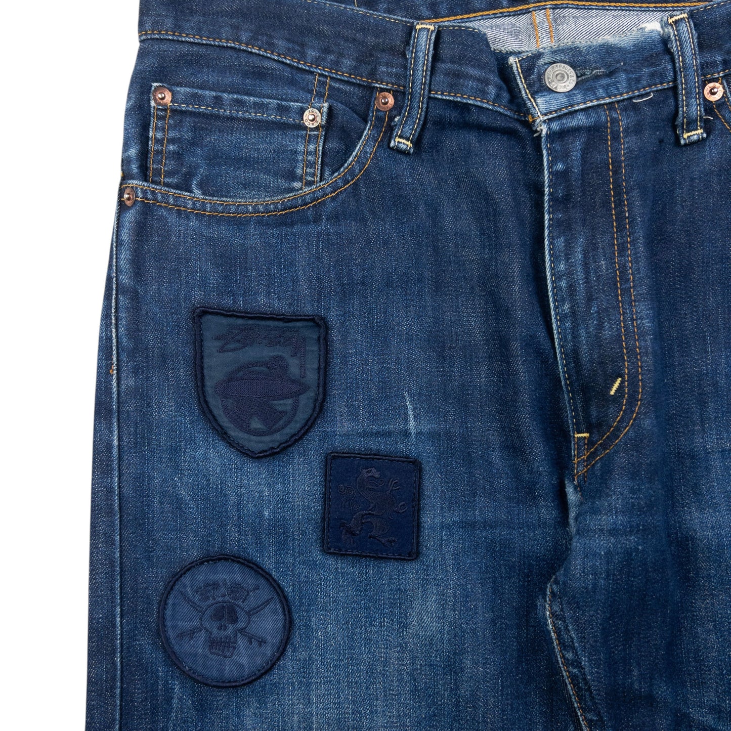 Vintage Stussy X Levis Denim Jeans Size W34