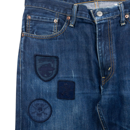 Vintage Stussy X Levis Denim Jeans Size W34