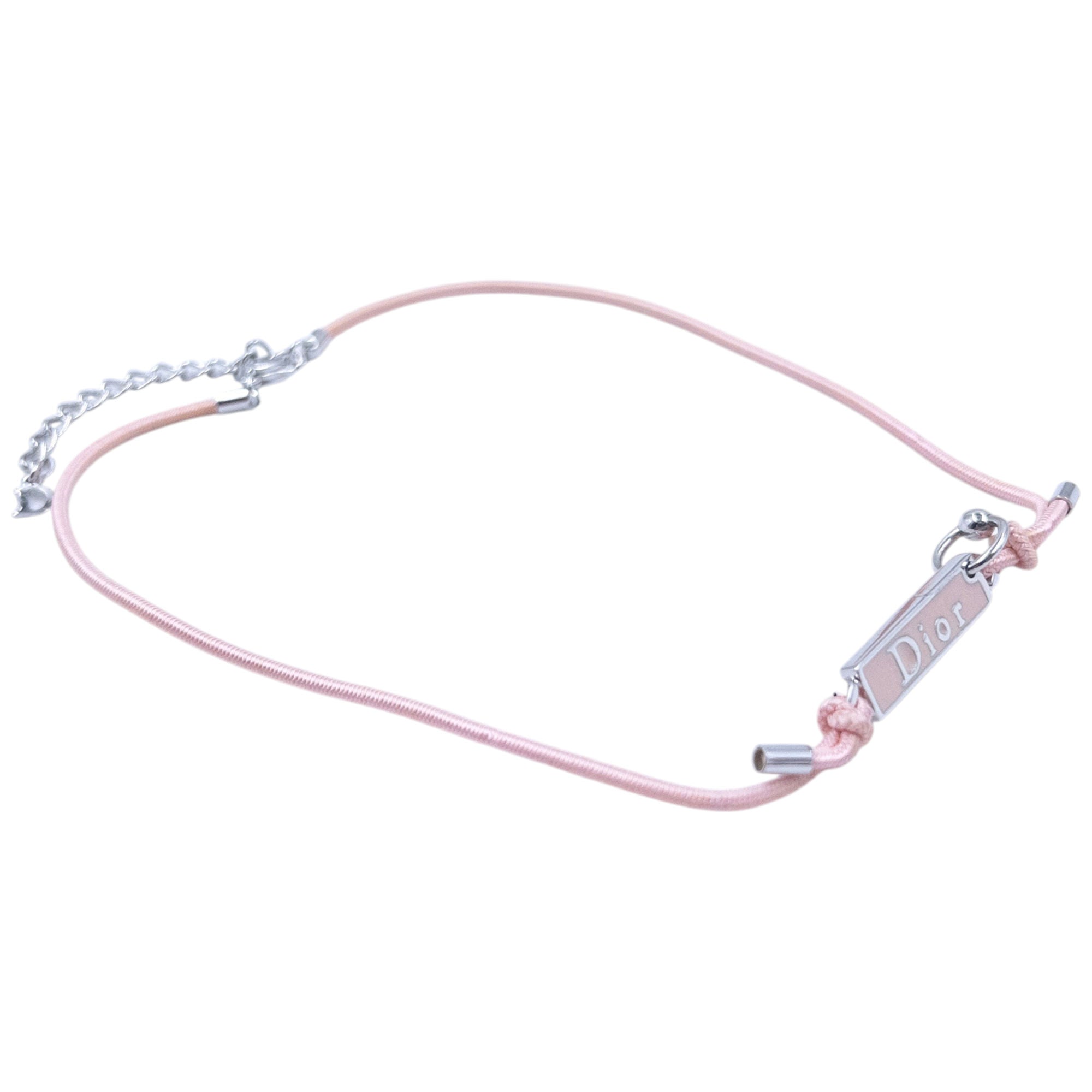 Vintage Dior Elastic Choker Necklace