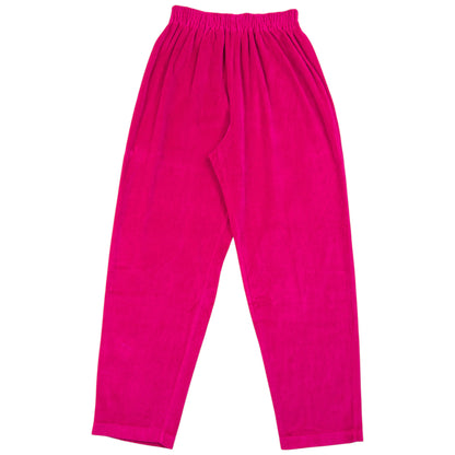 Vintage 90s YSL Yves Saint Laurent Velour Lounge Set Womens Size M