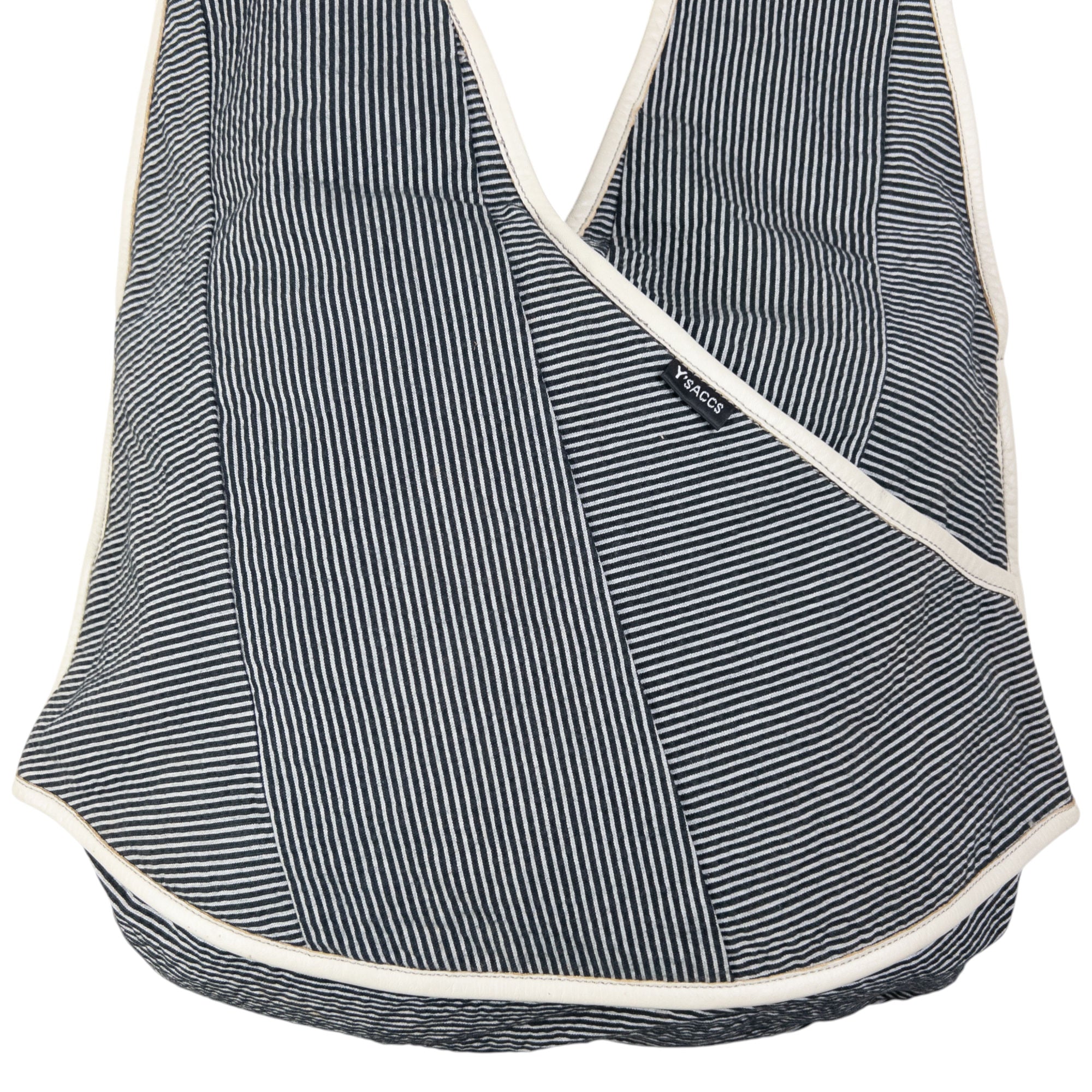 Vintage Y'Saccs By Yohji Yamamoto Striped Shoulder Bag