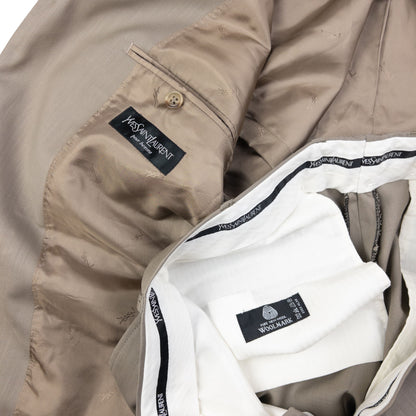 Vintage YSL Yves Saint Laurent Jacket & Trousers Suit Set Size L