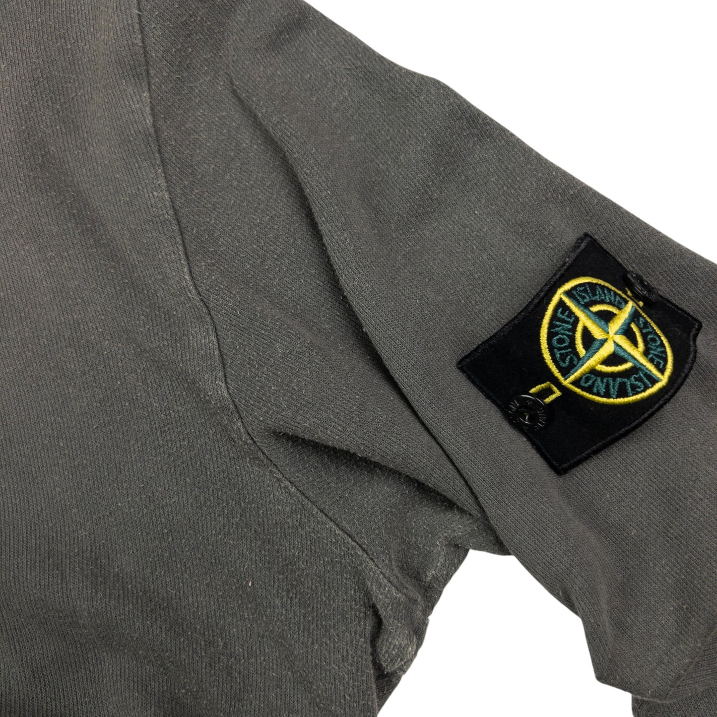 Vintage Stone Island Zip Up Hoodie Size M